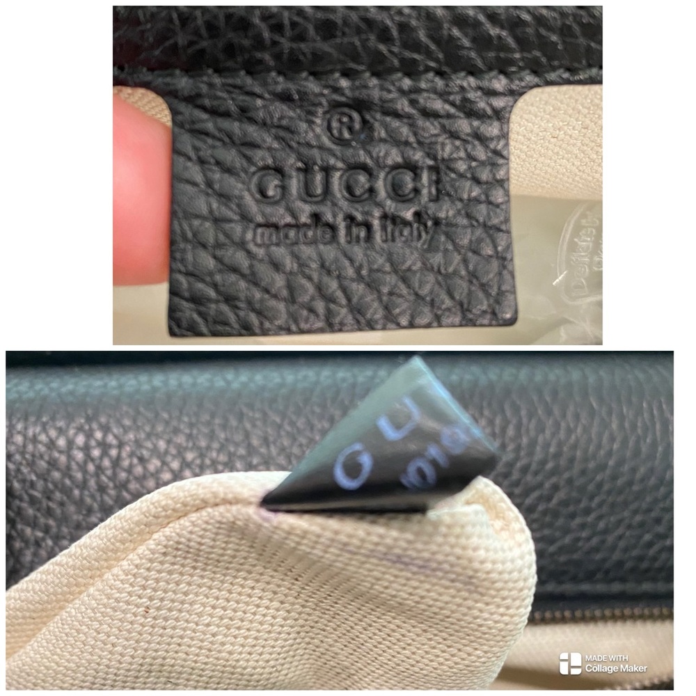 Gucci Collector’s Edition Black Animalier GG Marmont Top Handle Bag - RARE - Picture 13 of 17
